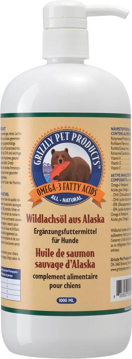 Produktbild Grizzly Wildlachsöl (Adult, Senior, 1 Stk., 1000 g)