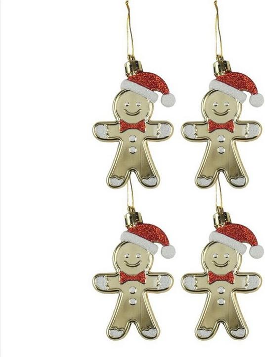 Produktbild Scream Machine Baumverzierung weihnachtliches Design (4erPack) (4 -teilig)
