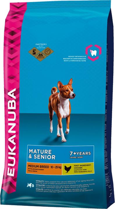 Actual product image Eukanuba The Senior Medium Breed (Senior, 1 pcs., 3000 g)