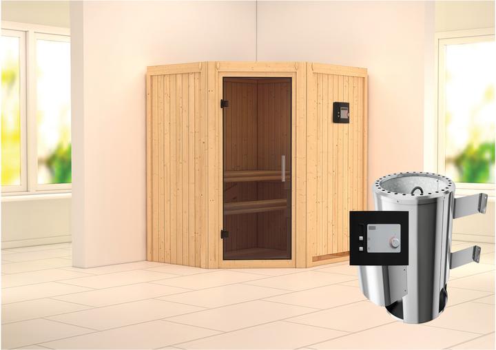 Immagine prodotto Karibu Tonja senza bordo del tetto (Comando esterno Plug & Play da 3,6 KW)