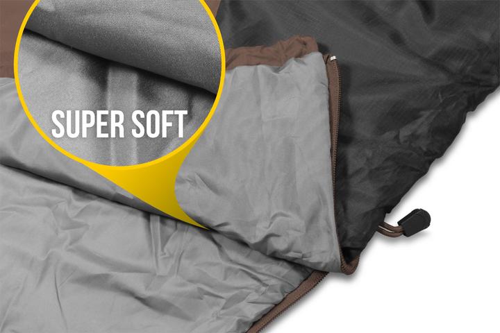 Image du produit Normani Sac de couchage Ultralight Sac de couchage d'été de randonnée (210 cm)