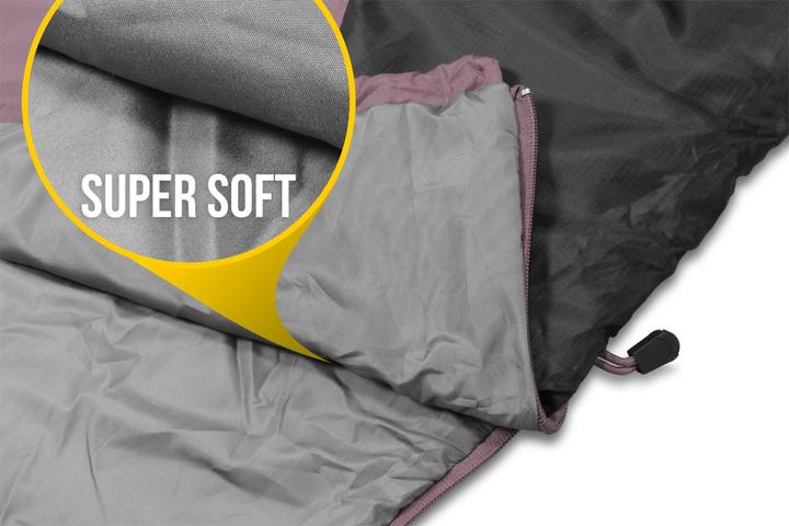Image du produit Normani Sac de couchage Ultralight Sac de couchage d'été de randonnée (210 cm)