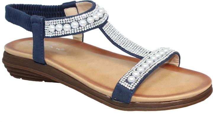 Actual product image Lunar Sandals Tancy Pearl Grey (36)