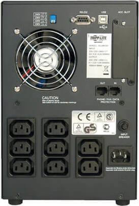 Image du produit Eaton Tripp Lite Series SMX1500SLT Alimentation sans interruption (UPS) 1500 VA 900 W 8 sorties CA (1500 VA, 900 W)