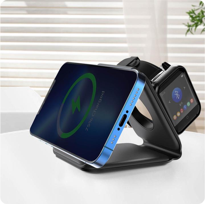 Image du produit Moxie Station de charge 3 en 1 MagSafe 15W (15 W)