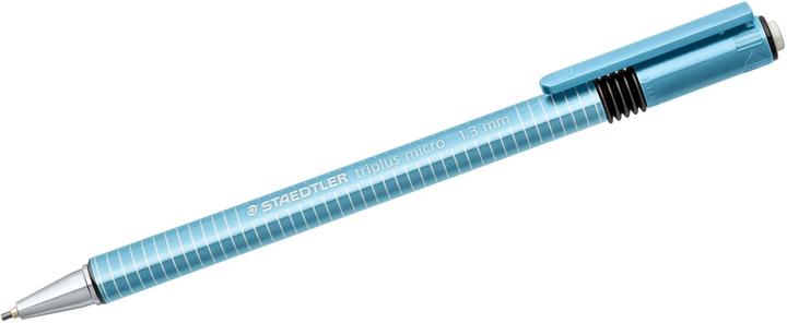 Actual product image Staedtler Mechanical pencil triplus micro 774, light blue Lead thickness: 1.3 mm, extra long eraser to twist (1.30 mm, B, 1 x)