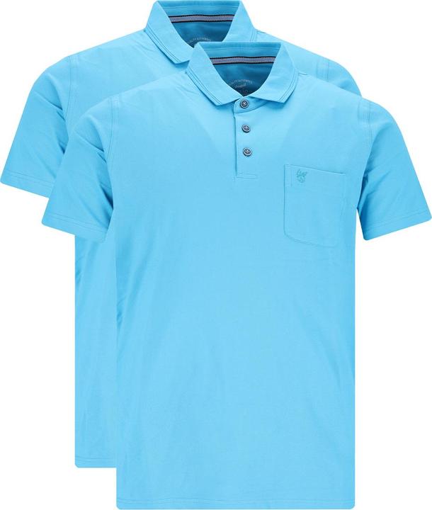 Hajo 2er Pack Pique Poloshirt (52, L)
