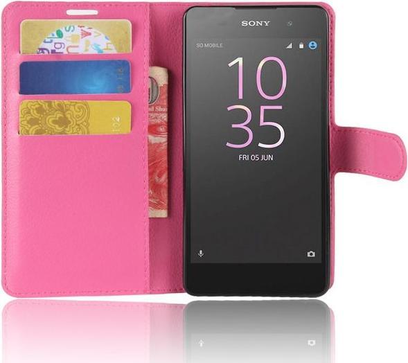 Produktbild MU Classic Litchi Leder Bookcover Series (Sony Xperia E5)