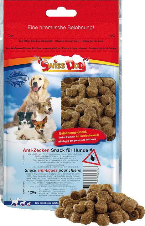 Produktbild SwissDog Anti-Zecken (Adult, 1 Stk., 120 g)