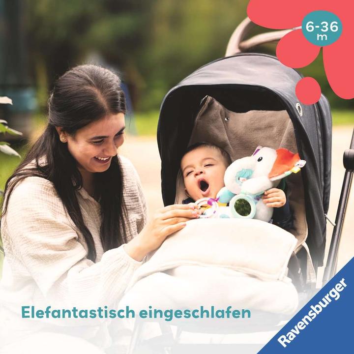 Image du produit Ravensburger 4855 play+ explorer elephant, peluche avec de nombreux effets ludiques, pour la maison et le
