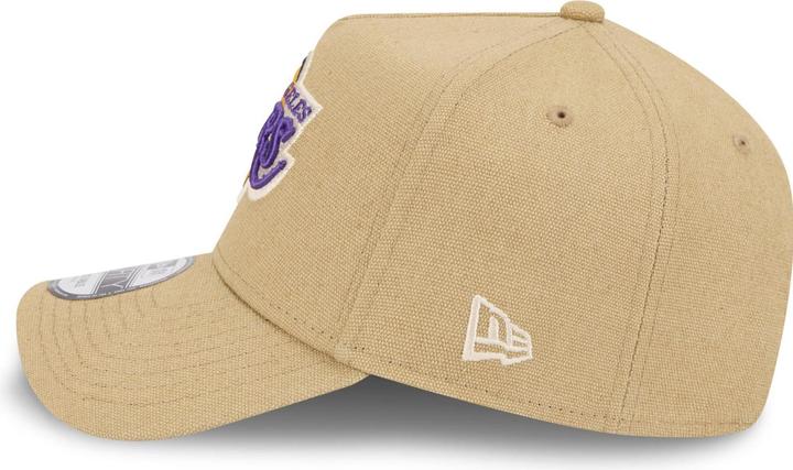 Produktbild New Era A-Frame Trucker Leinen Cap Los Angeles Lakers beige (One Size)