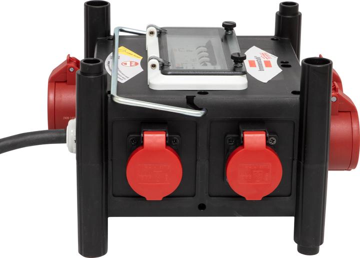 Actual product image Brennenstuhl Compact power distributor BSV 3 - FI/16 IP44, 1x CEE plug 16 A/415 V (IP44), sockets 3x CEE (7 x, Type 13)