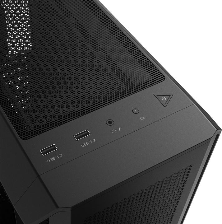 Actual product image Adata Geh XPG VALOR AIR PLUS (ATX) Midi Tower black retail (mATX, Mini-ITX, ATX)