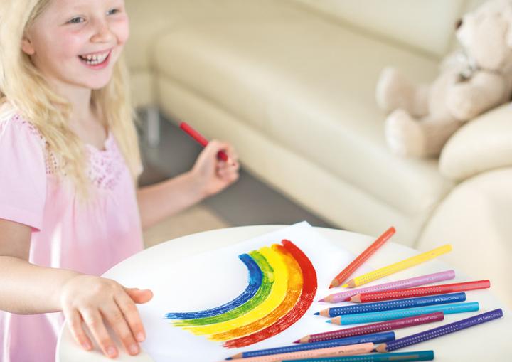 Produktbild Faber-Castell Jumbo Grip (Mehrfarbig, 16 x)