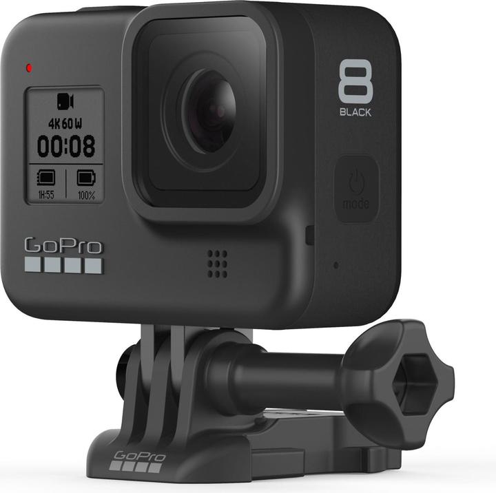 Actual product image GoPro HERO 8 incl. 64 GB MicroSDXC card (60p, Wi-Fi)