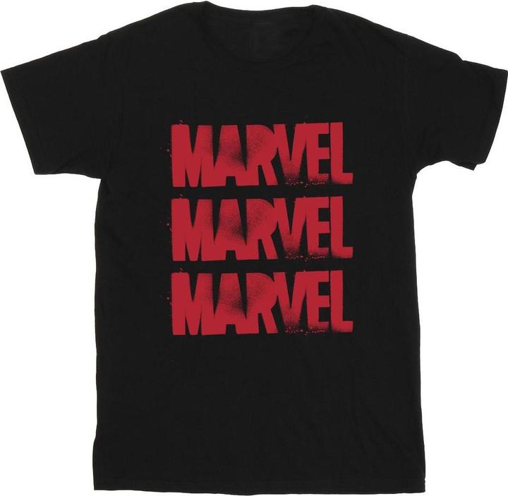 Produktbild Red Spray Logos TShirt (L)