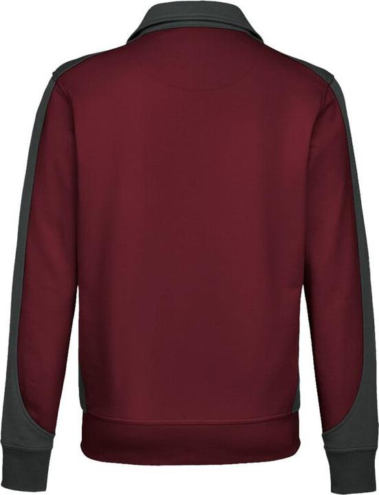 Image du produit Hakro Veste sweat Contrast Perf bordeaux/anthracite Gr.5XL (5XL)