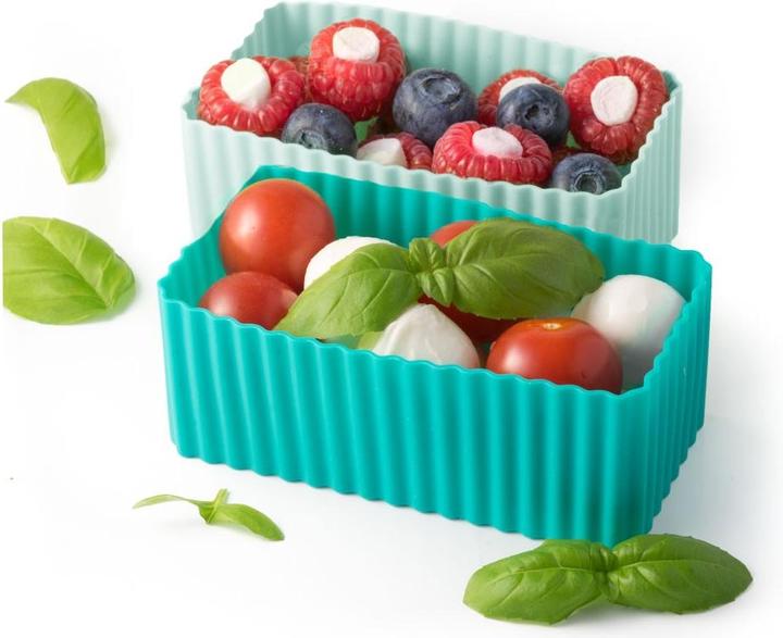 Actual product image Lekkabox Bento silicone moulds, set of 2 - Cups Patell