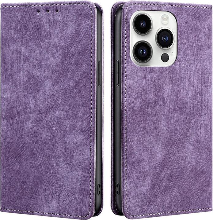 Actual product image Cover-Discount iPhone 15 Pro Max - Case with RFID Blocker purple (Apple iPhone 15 Pro Max)