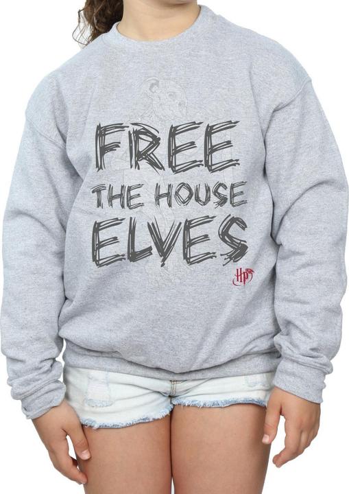 Immagine prodotto Dobby Free The House Elves Felpa Ragazze (128)