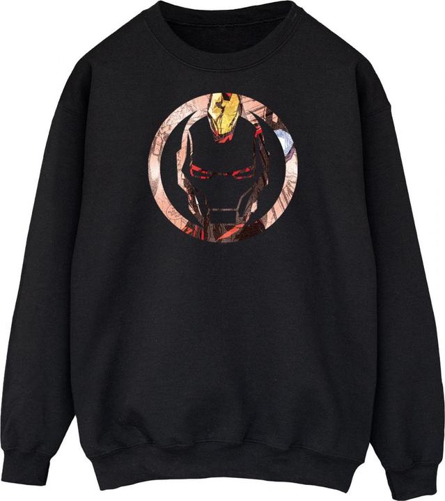 Image du produit Iron Man Sweatshirt Montage pour hommes (M)