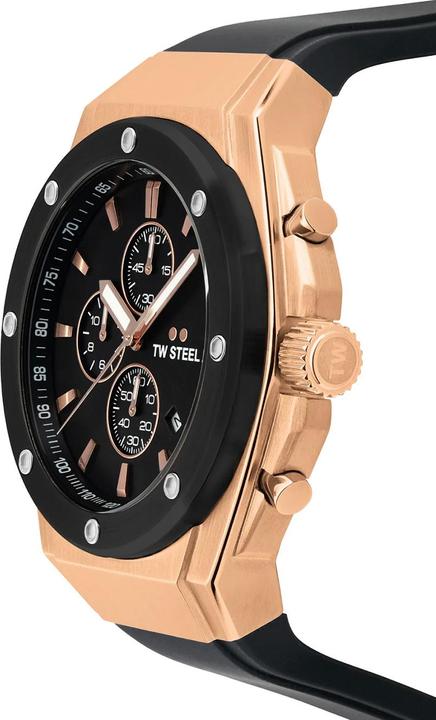 Actual product image TW-Steel CE4103 CEO Tech Chronograph Men's Watch 44mm 10ATM (Chronograph, 44 mm)
