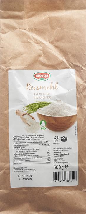 Image du produit Morga Farine de riz (500 g)