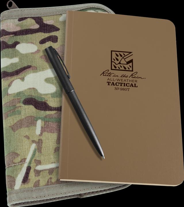 Produktbild Rite in the Rain Set Feldbuch tan Heft/ multicam Cover