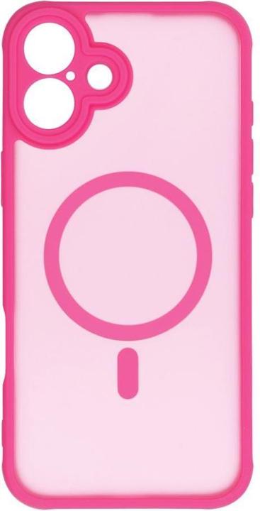 Actual product image OEM Back panel cover FULL MATTE MAG COVER case compatible with MagSafe for IPHONE 15 pink (Apple iPhone 15)