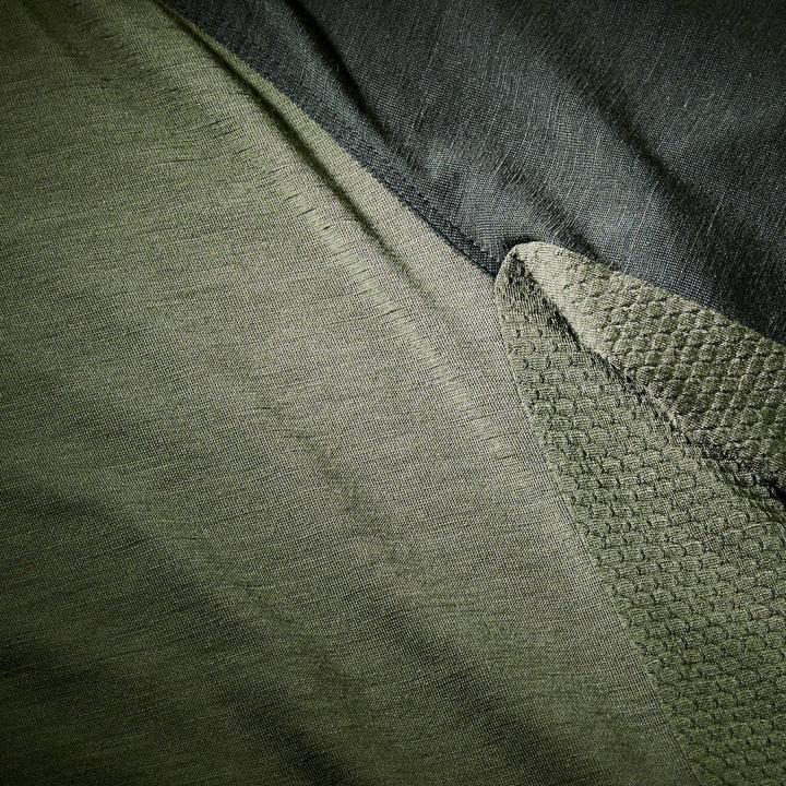 Image du produit Forclaz T-shirt manches courtes en laine mérinos homme, Merino Resist kaki (XXL)