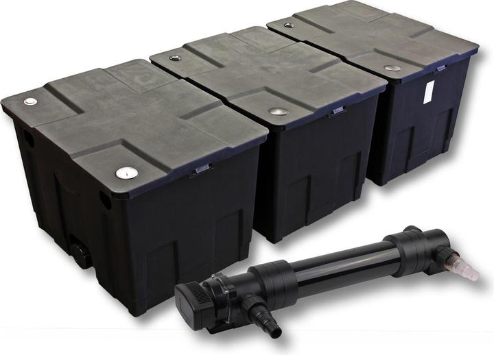 Produktbild SunSun 3-Kammer Filter Set für 90000l Teich mit 36W UVC 6er Serie Teichklärer