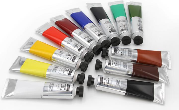 Immagine prodotto Magi-Wap ARTIST Basic Colours Oil 12 x 200 ml (Multicolore, 2400 ml)