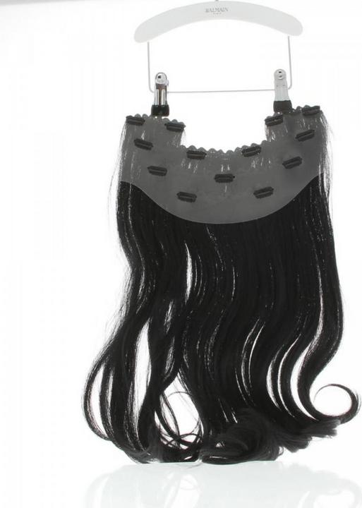Balmain Clip-In Weft Memory®Hair 45cm Dubai, Black (Dubai, 45 cm)