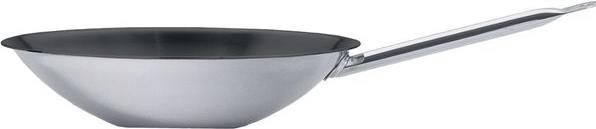 Produktbild Pujadas Wokpfanne Edelstahl rostfrei, Mehrschicht, beschichtet, ø: 360 mm (Wok Pfanne, Edelstahl)