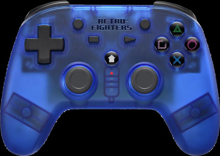 Immagine prodotto Retro Fighters Retro-Fighters - PS Defender 2.4G Controller - Blue (PC, PS2, Switch, PS3, NES Classic)