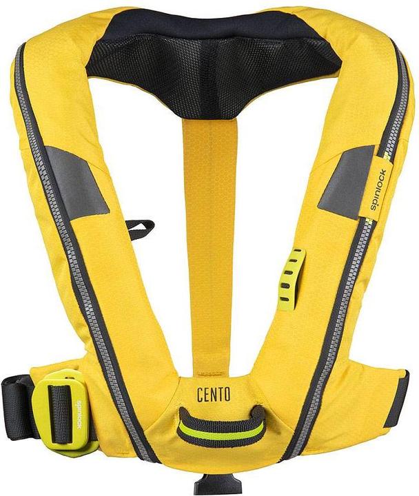 Actual product image Spinlock Deckvest Cento life jacket for children, yellow (One size)