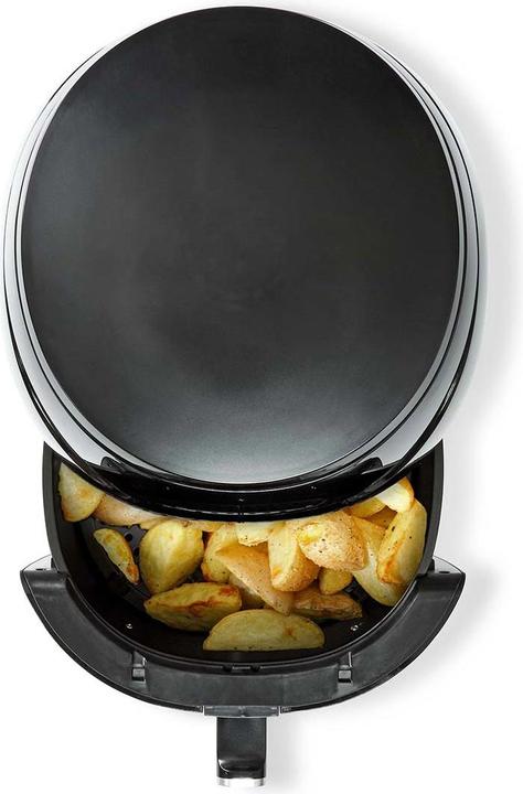 Produktbild Nedis Hot Air Fryer 4.6 l Timer: 60 min Digital Black (EU-Stecker)