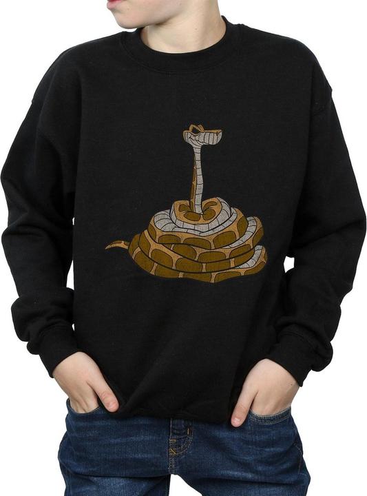 Actual product image Disney Boys The Jungle Book Classic Kaa Sweatshirt (140, 146)
