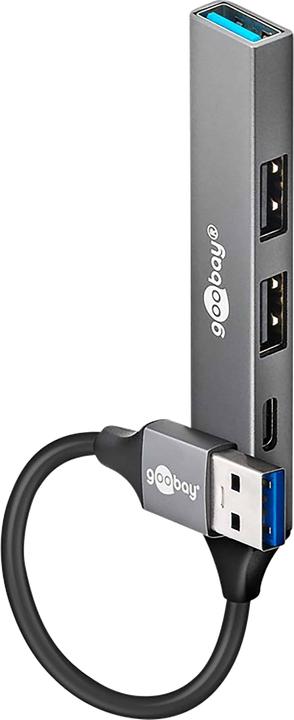 Goobay 74458 (USB-A, 4 Ports)