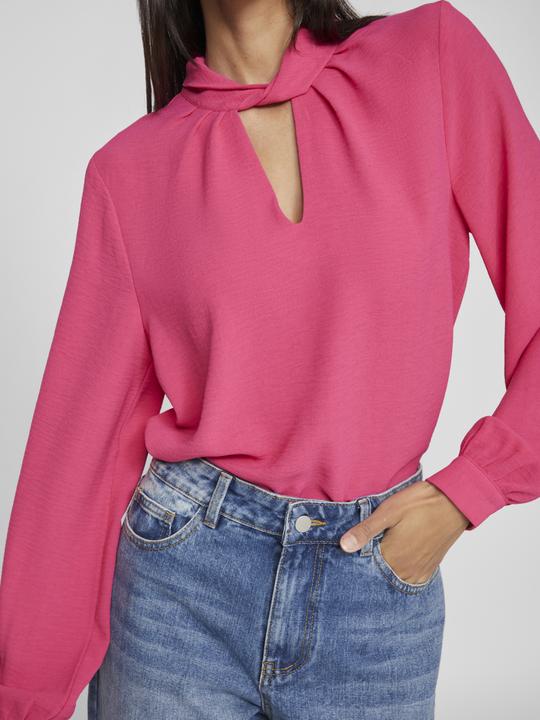 Produktbild Vila High Neck Oberteil mit langen Ärmeln (38)