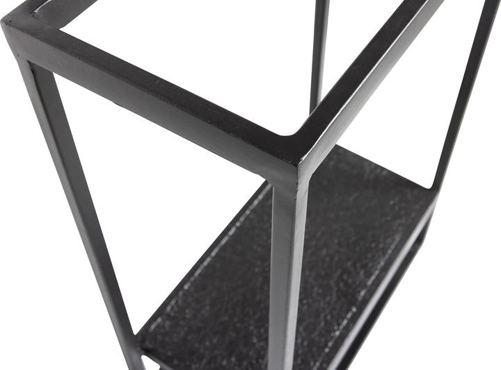 Productafbeelding Woood Wandplank Febe verticaal zwart (40 x 60 x 20 cm)