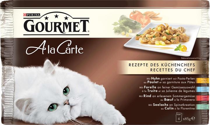 Actual product image Gourmet à la carte (Adult, 4 pcs., 85 g)