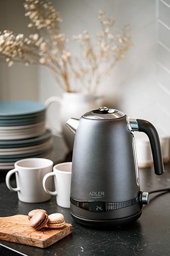 Productafbeelding Adler Metallkessel 1 7L mit LCD & Temperaturregelung (1.70 l)