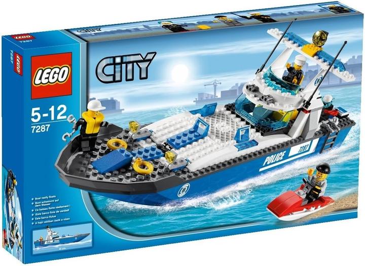 Produktbild LEGO City 7287 Polizeiboot-Spielset (7287, LEGO City)