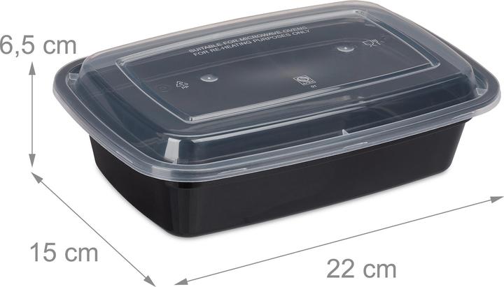 Produktbild Relaxdays 24x Mealprepbox