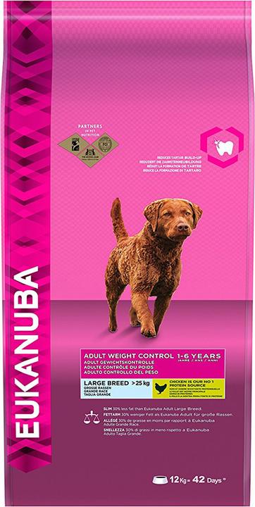 Image du produit Eukanuba Dog Weight Control Large (Adulte, 1 pcs, 15000 g)