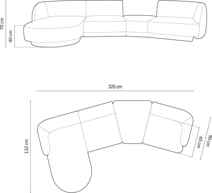 Produktbild Micadoni Miley (2-Sitzer, 3-Sitzer, 4-Sitzer)
