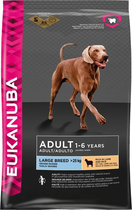 Immagine prodotto Eukanuba Agnello e riso (Adulto, 1 pz., 12000 g)