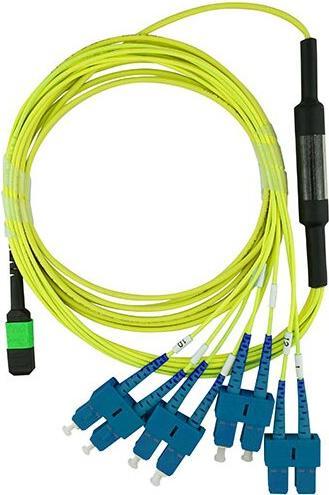 BlueOptics Câble de breakout fibre optique MTP/4xSC G.657.A1 monomode 30 mètres (30 m)