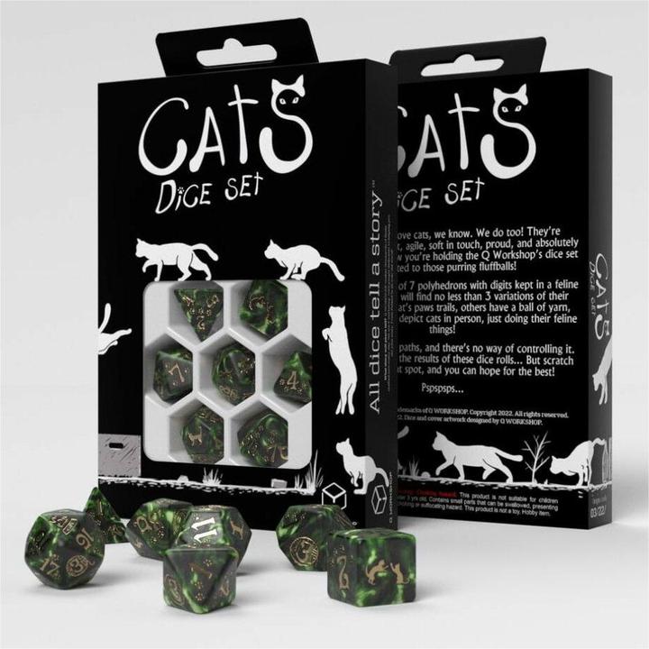 Actual product image Q Workshop Cats Cube Set Pixel